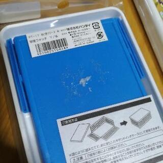 お出かけに3個セット新品🌈妖怪ウォッチ　折りたたみ式お弁当箱　3個セット　行楽シーズンに　おにぎり、サンドウィッチ　ケースの画像