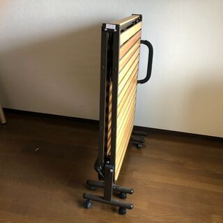すのこ 折りたたみベッド 200cm スノコの画像