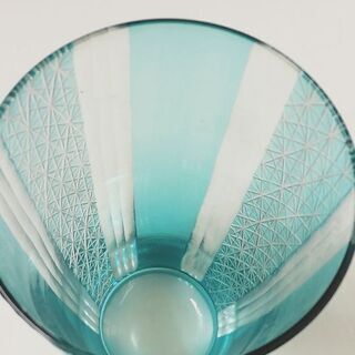 色被せ　トルコブルー　タンブラーの画像