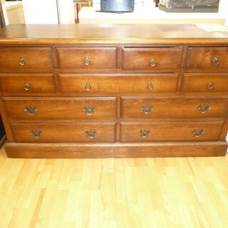 k174☆チェスト☆北海道民芸☆エゾ民芸☆グレース☆幅1500㎜☆新品約31