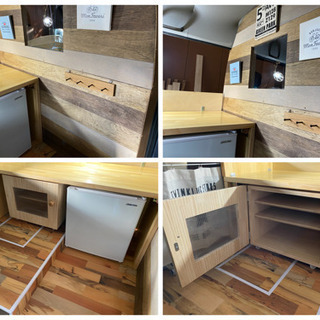 ⭐︎キッチンカー ⭐︎移動販売車⭐︎車検ロング⭐︎アトレー⭐︎ワーゲンバス仕様⭐︎の画像