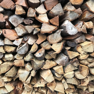 乾燥薪 広葉樹MIX 50円/Kg 500kg【1m3】