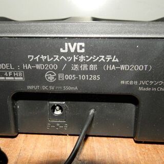 ▶ワイヤレスヘッドホンシステム ＪＶＣケンウッド/KENWOOD シャンパンゴールド HA-WD200-N ヘッドホン オーディオ 札幌 西野店の画像