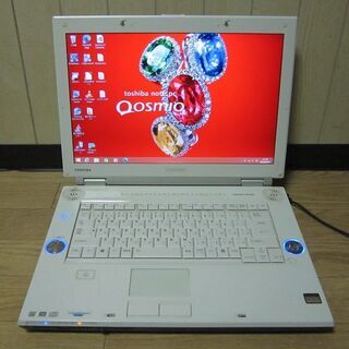 譲渡済　　地デジTV搭載PC 東芝Qosmio F40/86G