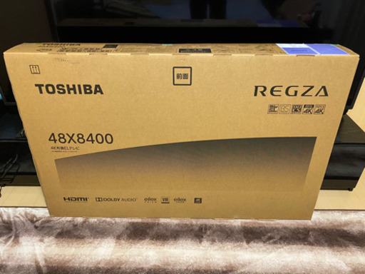 有機EL 2020年式 新古品 東芝　TOSHIBA REGZA 48X8400 48インチテレビ
