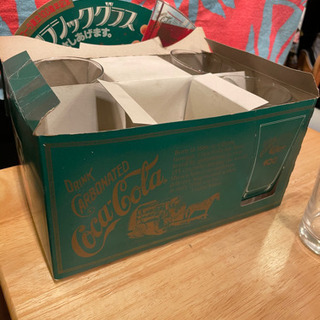 コカコーラ100周年記念　クラッシックグラス✖️6の画像