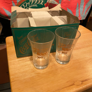 コカコーラ100周年記念　クラッシックグラス✖️6の画像