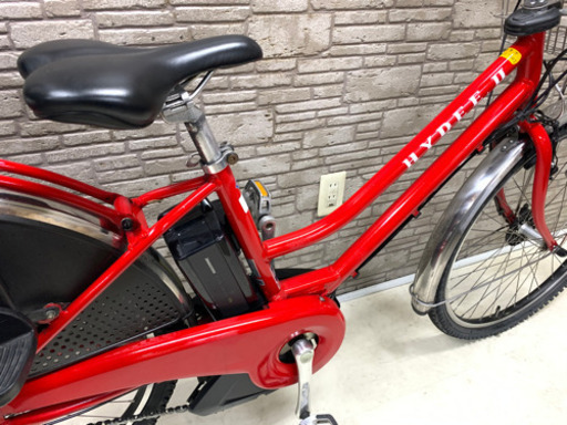 新生活応援SALE 東京23区配達無料　新基準 ブリヂストン ＨＹＤＥＥ-Ⅱ(ハイディ ツー) 12.8Ah リチウム 電動自転車☆BS☆26インチ