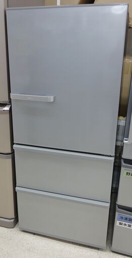 AQUA/アクア 3ドア冷蔵庫 272L AQR-27G(S) 2018年製 【ユーズドユーズ名古屋天白店】 J621