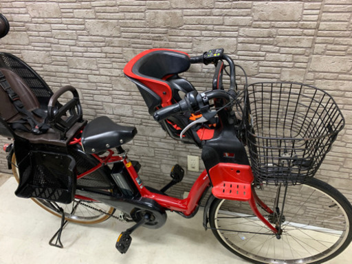 東京23区配達無料　新基準　ヤマハ　パスラフィーニ　8.7Ah リチウム 電動自転車 中古26インチ　子供乗せ