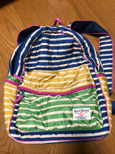 美品！早目に終了お早目に！カラフル♪リュック(^_^*)