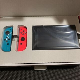 【新品】ニンテンドースイッチ本体　ネオンブルー/ネオンレッドの画像