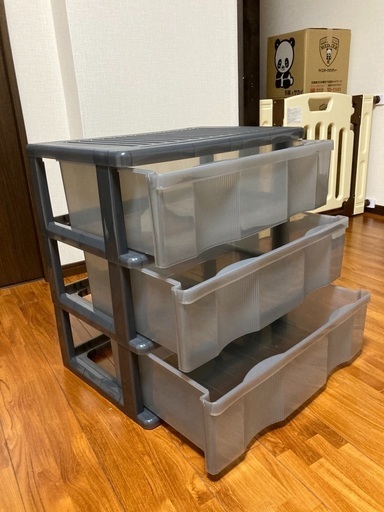 3段衣装ケース