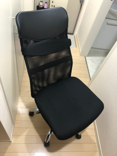 決まりました！値下げ！！　オフィスチェア　在宅　黒