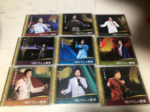 演歌大量中古CD40枚吉幾三　三山ひろし　谷村新司　天童よしみ　八代亜紀など