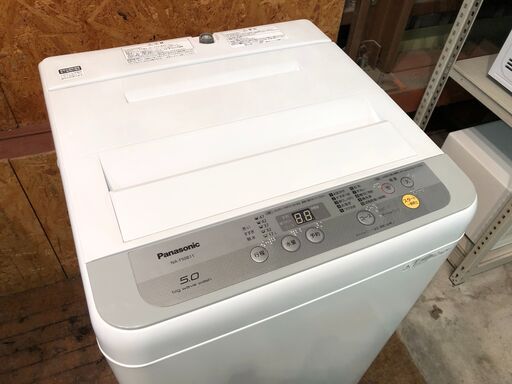 【動作保証60日間あり】Panasonic 2018年  NA-F50B11 5.0kg 洗濯機【管理KRS313】