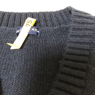 中古　男女兼用？　カーディガン　100㎝　羽織の画像