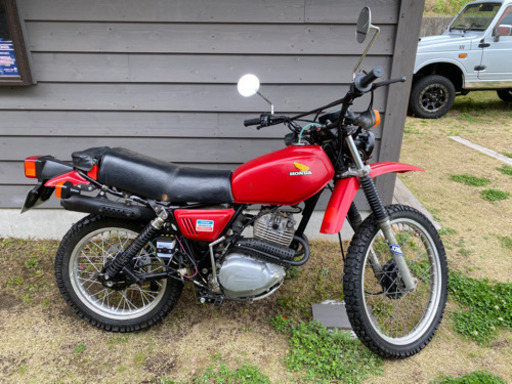 ホンダ　XL250S  中古車　レストアベース
