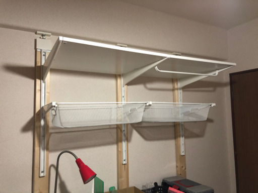 IKEA ALGOT壁面収納