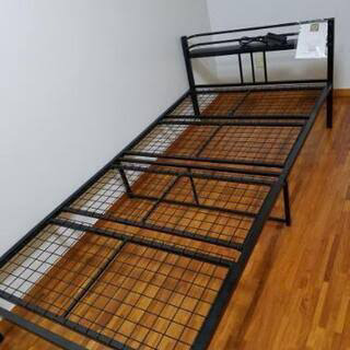 パイプベッド　黒　ニトリ　【取引決定しました】の画像