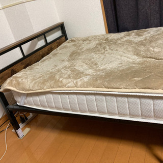 ニトリ　オリジナルベッド　シングルの画像