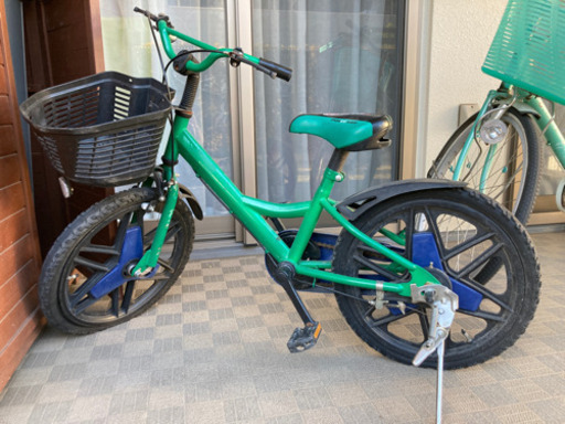 自転車18センチ