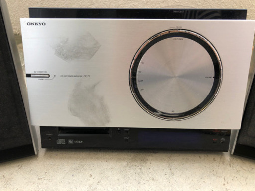 ONKYO CDMDコンポ【引っ越し処分】