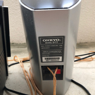 ONKYO CDMDコンポ【引っ越し処分】の画像