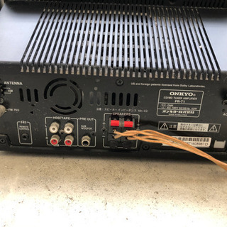 ONKYO CDMDコンポ【引っ越し処分】の画像