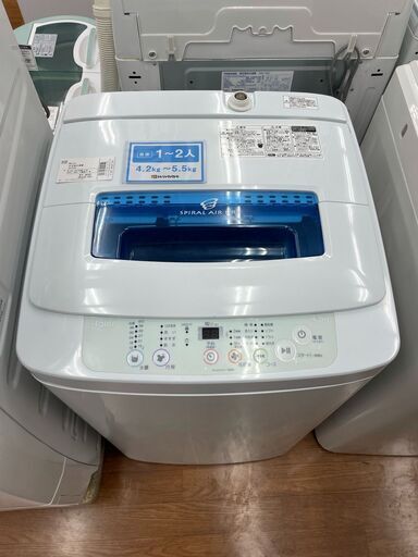 ハイアール　4.2ｋｇ全自動洗濯機　JW-K42 K　2015年製