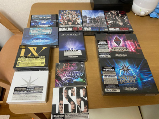 三代目JSB EXILE EXILETRIBEのアルバム、Blu-ray
