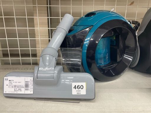 マキタ　充電バッテリー式掃除機　CL500D　サイクロン　充電器付　充電池無し
