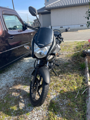 cbf125 スタナー　自賠責令和3.12まで