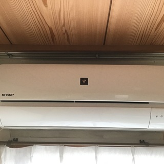 SHARPエアコン　プラズマクラスター7000  AY-H22N-W  2.2kw 2019年5月購入