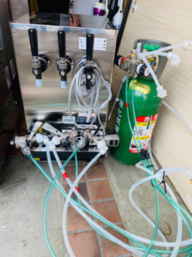 ビールサーバー　VT-45D-T  トリプルコック 重量29kg (冷却水込み44kg)