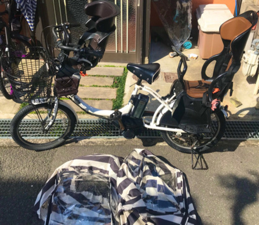 電動自転車　ヤマハ　パス　チャイルドシート　レインカバー　2セット
