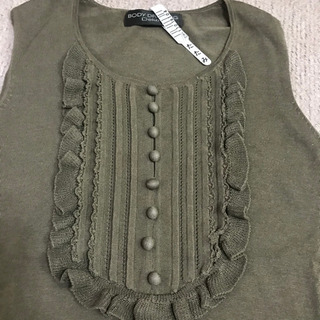 女性らしさが引き立つ⭐️深緑🍊ノースリーブ❤️ボディドレッシングデラックス🚉の画像