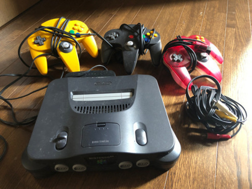 ニンテンドー64 ソフト5個セット　コントローラー3個