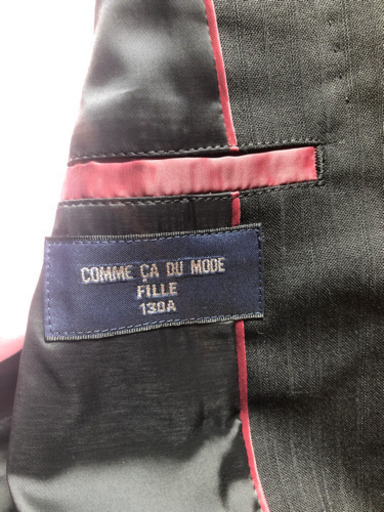 COMME CA DU MODE  子供用　フォーマルスーツ　130センチ