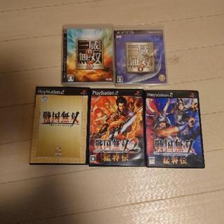 【172】三國無双、戦国無双　5本セット
