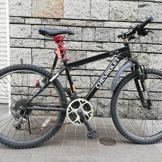 美品シボレー[CHEVROLET]ATB268F-sus マウンテン26インチ 手渡し希望