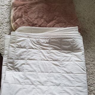 シキパッド ベッドカバー ニトリ 無印良品 セット シーツの画像
