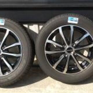 155/65r14 夏タイヤ + アルミの画像