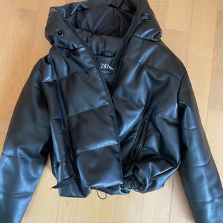 ZARA ECOレザージャケット　