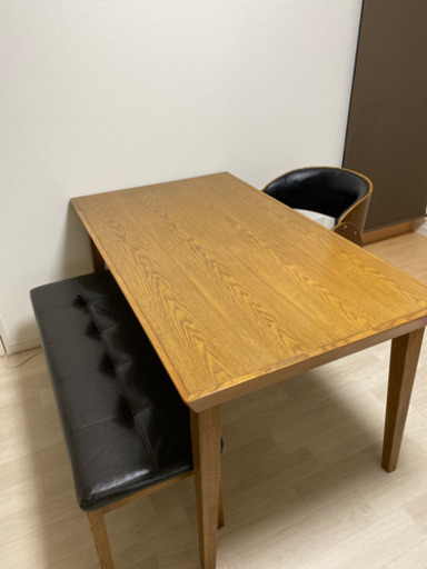 ダイニングテーブル 3点セット 直接取引のみ