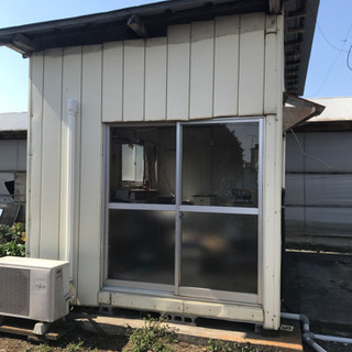 プレハブ残り一つ