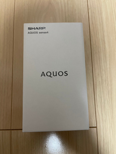 新品未使用  AQUOS Sense4 SH-M15 シルバー