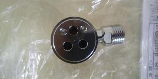 食洗機 流し台用シングルレバー式混合栓用分岐金具(美品)