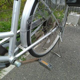 26インチ   シマノ外装6段    子供乗せ付自転車の画像