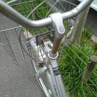 26インチ   シマノ外装6段    子供乗せ付自転車の画像